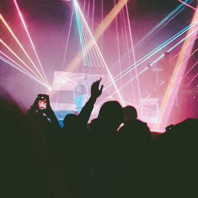 festival crowd