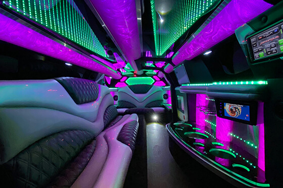 dodge limo interior