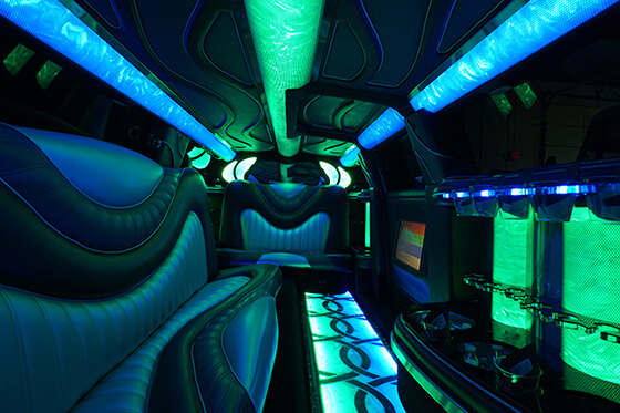 disco floor limo