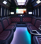 party bus interior