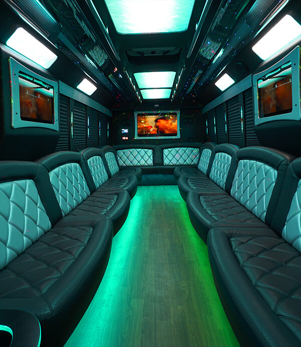 34 passenger party bus